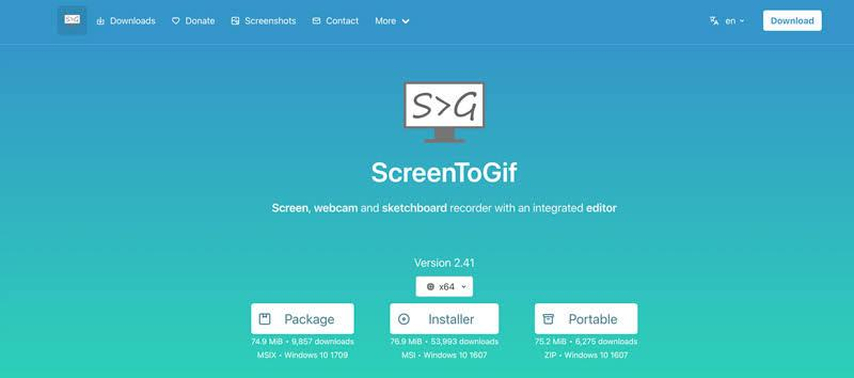 ScreentoGif - Screen recording GIF creator app