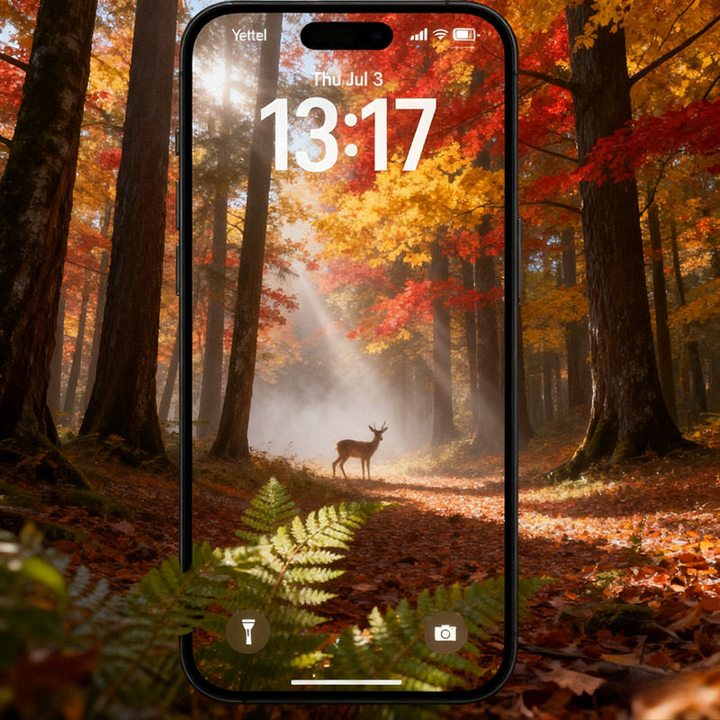ios 26 spatial wallpaper effect in iphone