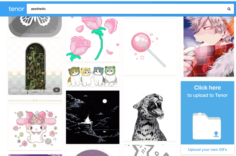 download aesthetic gif from tenor