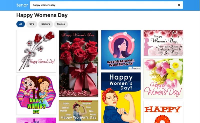 tenor international womens day gifs