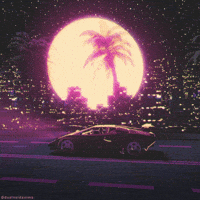 Vaporwave aesthetic gif