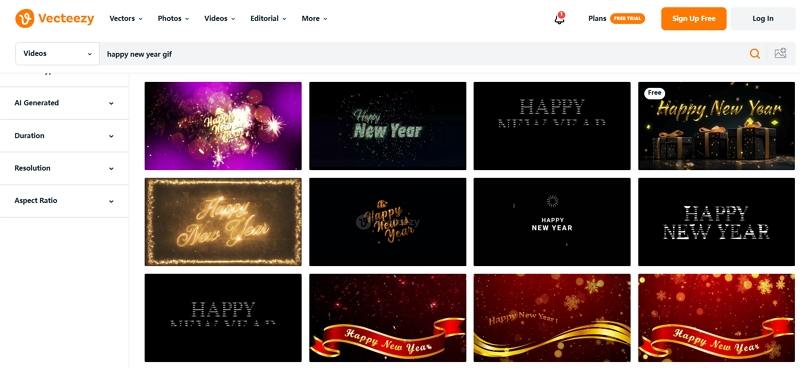 vecteezy happy new year gif