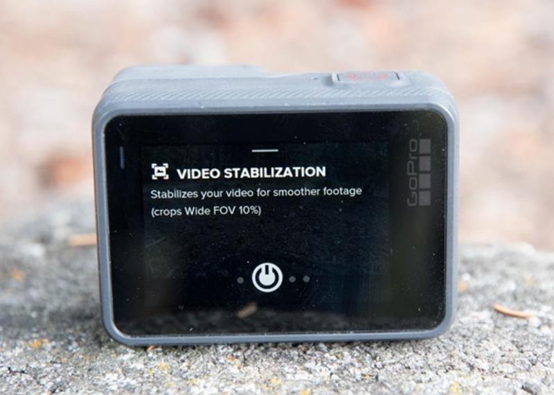 integrierter gopro stabilisator