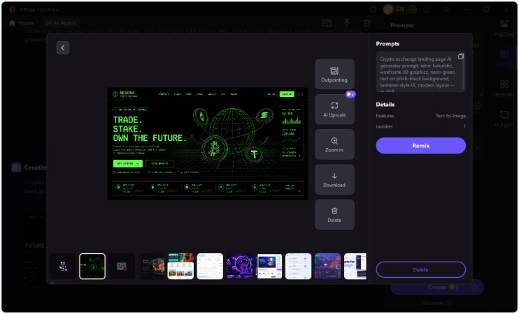 generate ui design