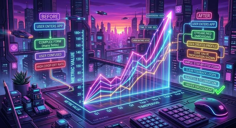 gpt image 2 prompts for neon line graph