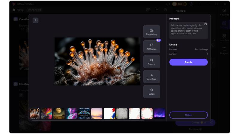 preview ai generated experimental art image and download