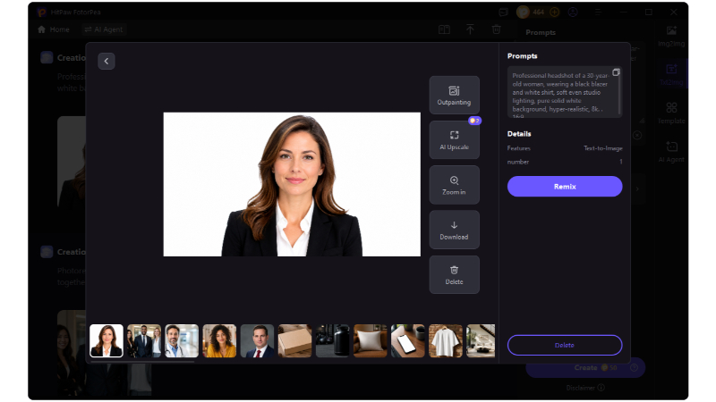Preview and download AI-generated Professional Headshot created with GPT Image 2 prompts
