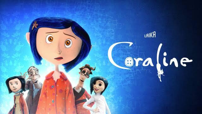 Coraline - dark family friendly Halloween movie