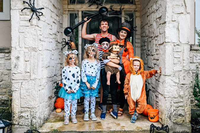 unexpected costume surprise
