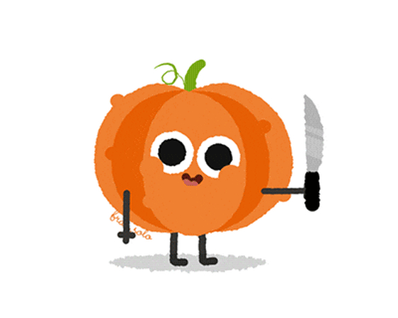 animated jack o lantern