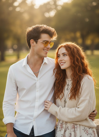 gemini couple photos split personality shot