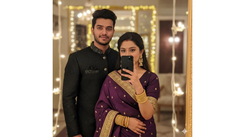 gemini couple photos the mirror pose