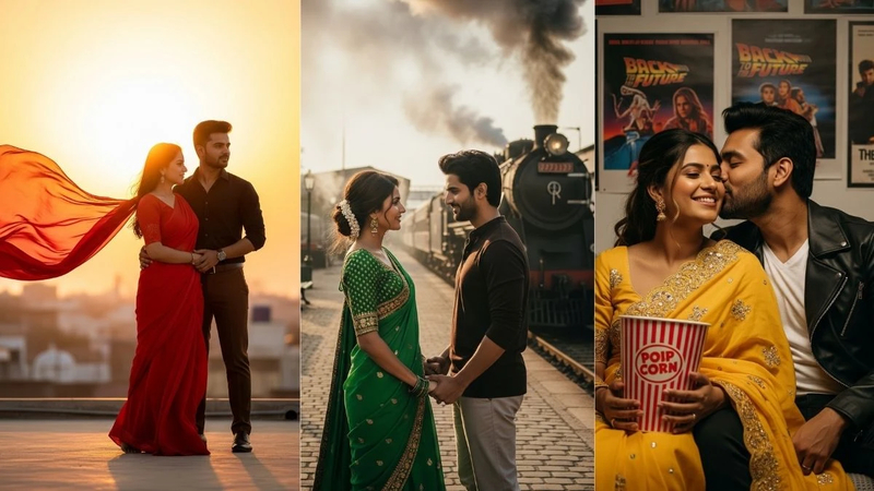 gemini couple photos whisper pose