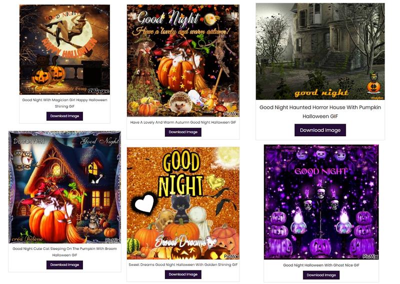 goodnightwishes scary halloween