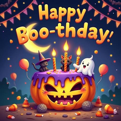 Halloween birthday gif