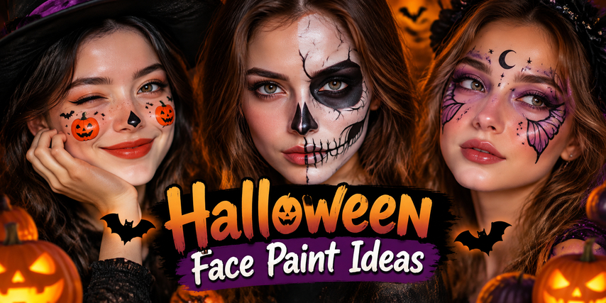 Creative Halloween face paint ideas