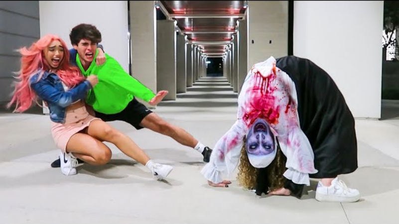 spooky prank reactions