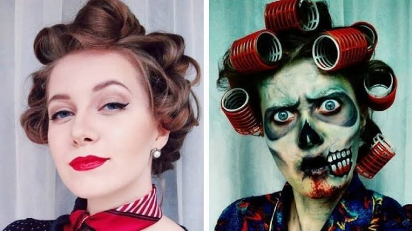 spooky costume transformation