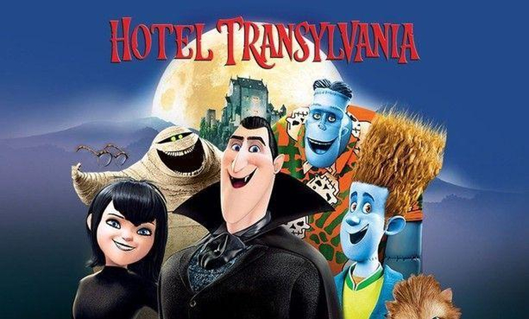 Hotel Transylvania - animated Halloween family movie.