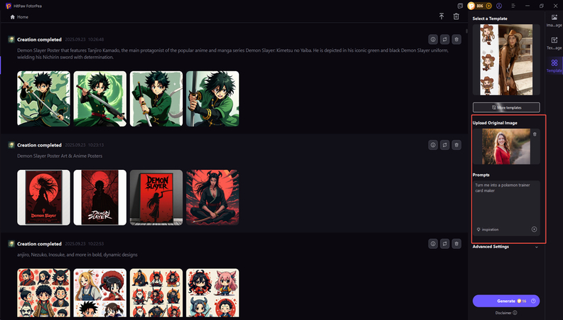 criador de cartas de treinador Pokémon