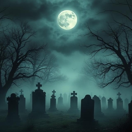 gothic graveyard picture
