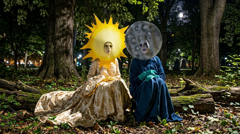 sun and moon couple