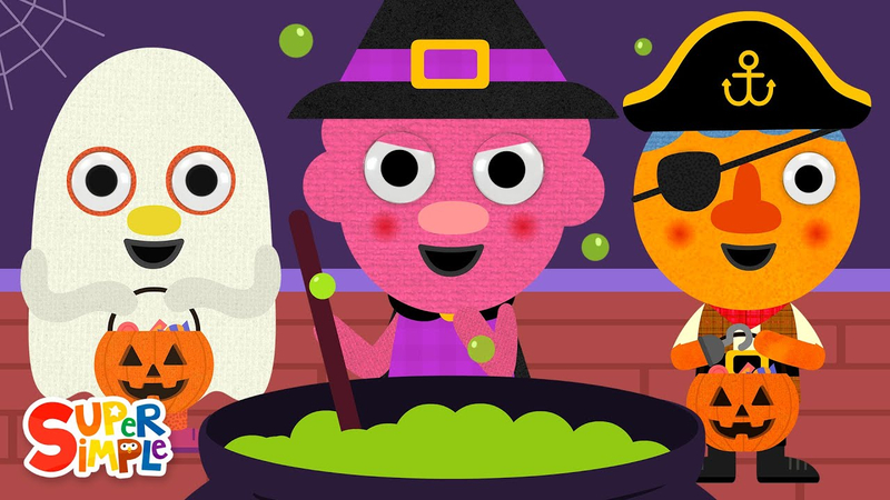 animated halloween nursery rhymes