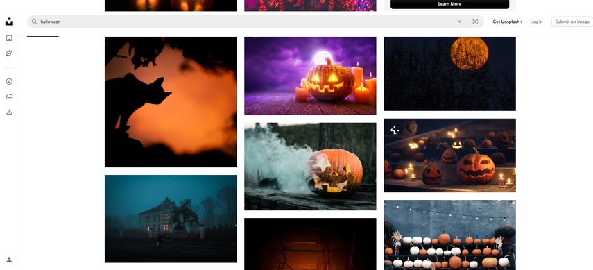 Modelos gratuitos de capas de Halloween para o Facebook