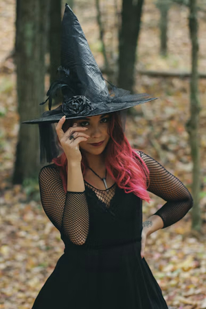 witch hairstyles for halloween with red hair