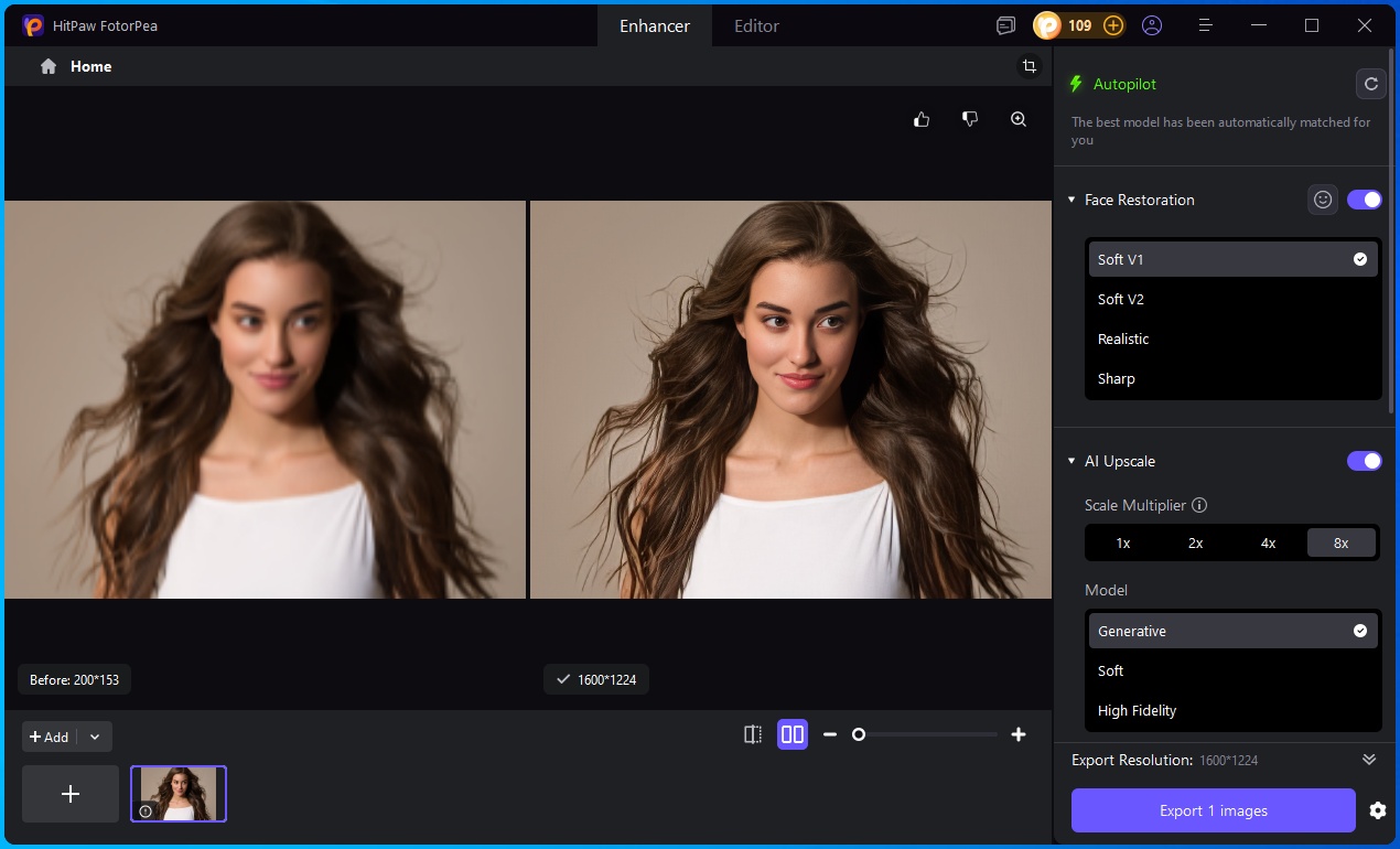 export the 4k photo to upload on x