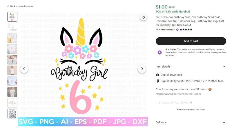 comment vendre svg sur etsy