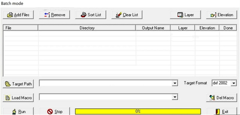 convertitore da png a dxf