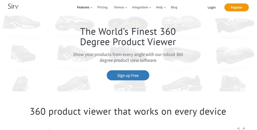 sirv 360 degree shoe design maker