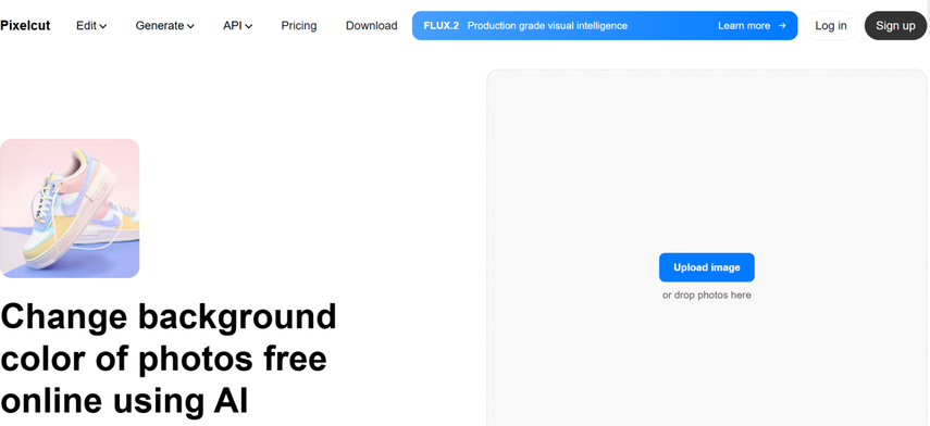 image background color changer