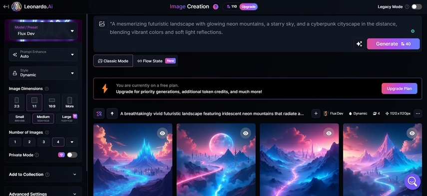 leonardo ai wallpaper generator