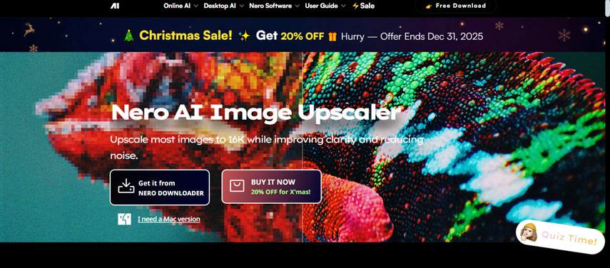 upscale.media alternative nero ai