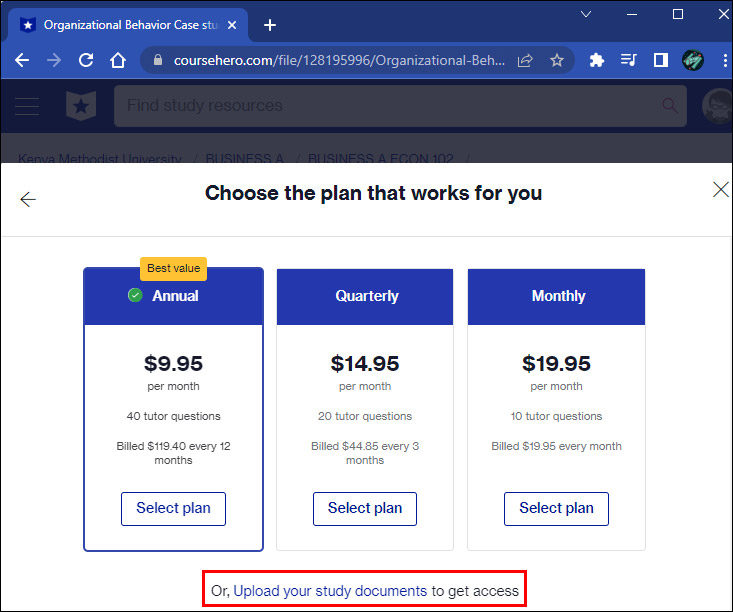 earn free unlocks to unblur course hero