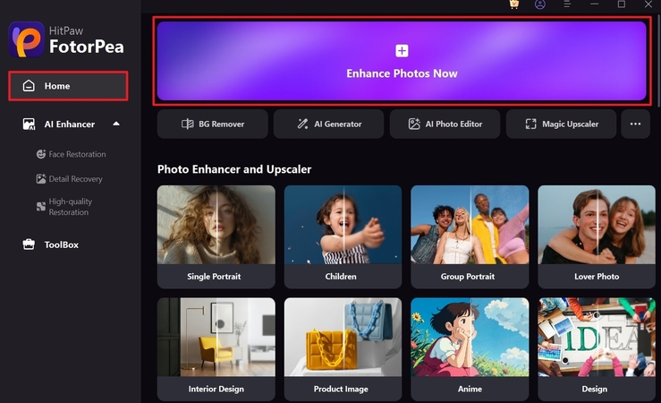 enhance photos fotorpea