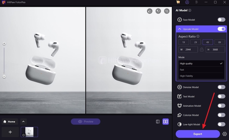 compare and export fotorpea