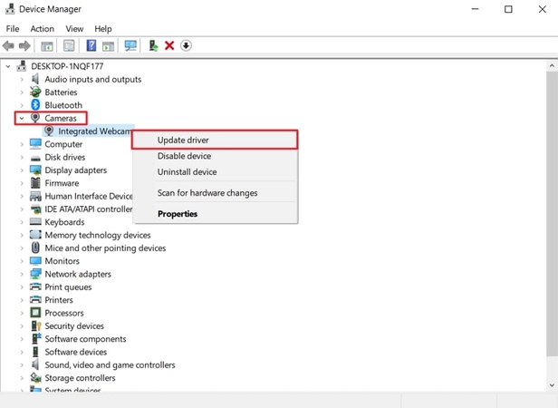 check drivers device manager