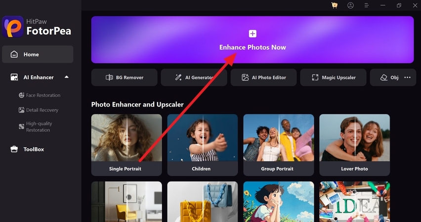 add image for enhancement