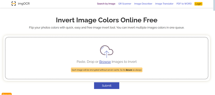 invert photo color