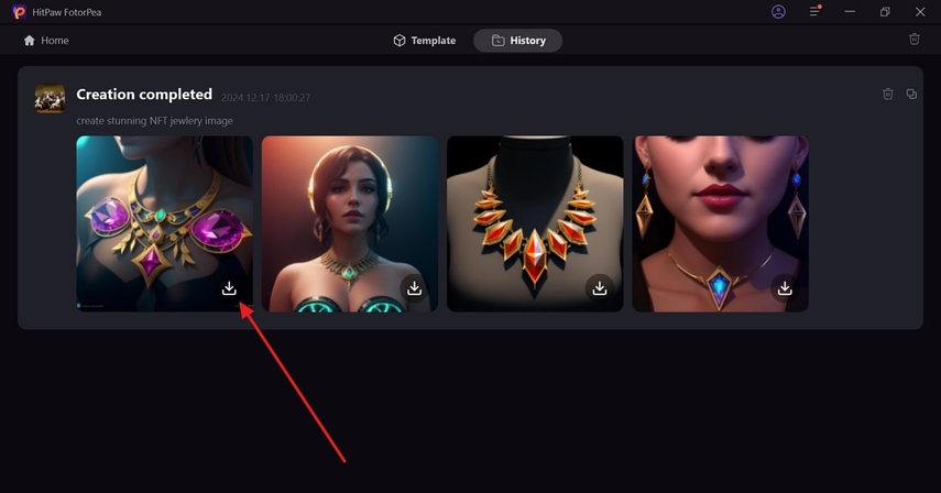 download nft jewelry results