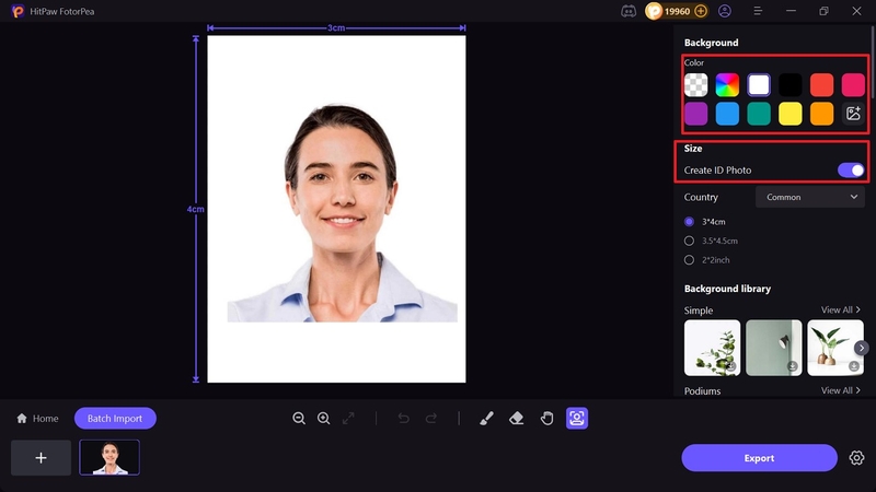 adjust background and resize picture 2x2