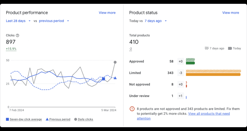 set up google merchant