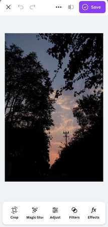 canva smartphone photoshoot edit