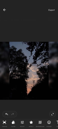 inshot smartphone photoshoot edit