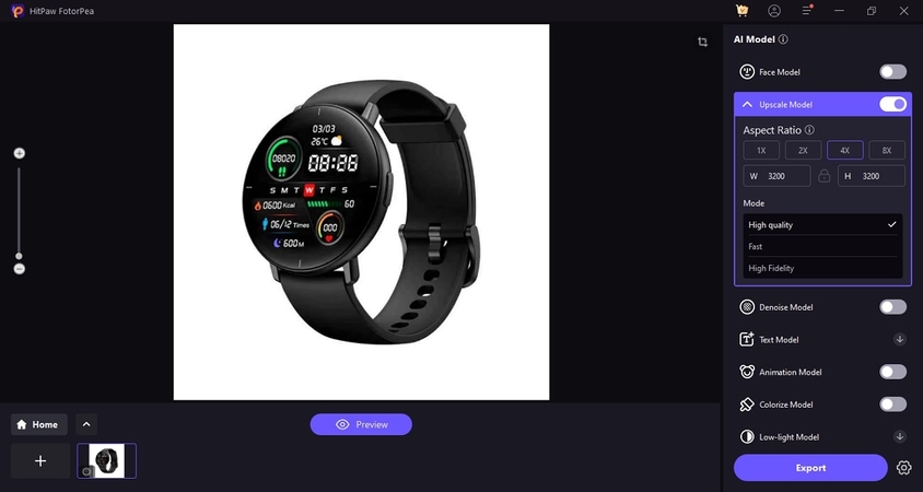 hitpaw fotorpea smartwatch photography