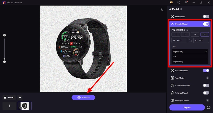 upscale smartwatch photo fotorpea