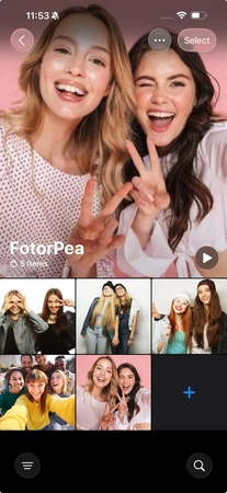 take screenshot of added images